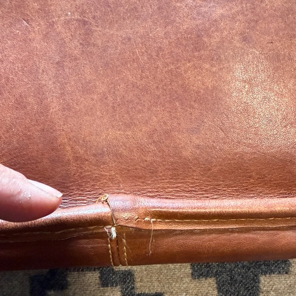 Coach Tan Leather Crossbody Bag - Picture 3 of 5